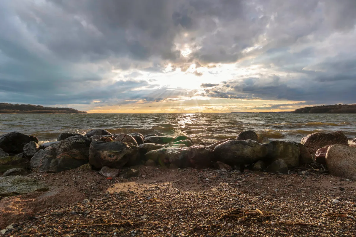 Muglitz Sonnenuntergang