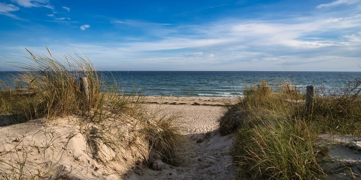 Dünenaufgang Panorama