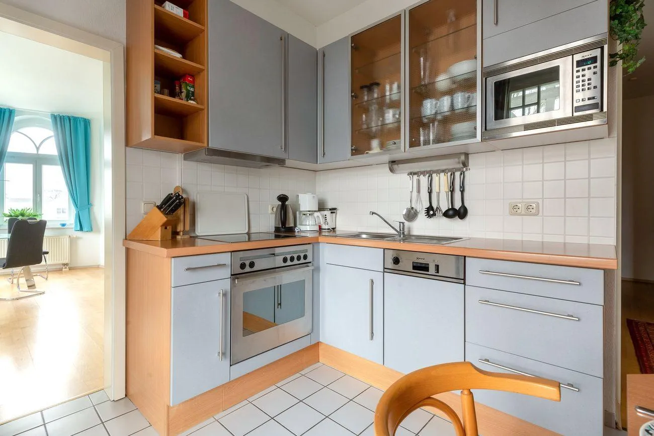 Wohnung 10 Haus Metropol 10 Ferienwohnung 10 Metropol Binz Küche