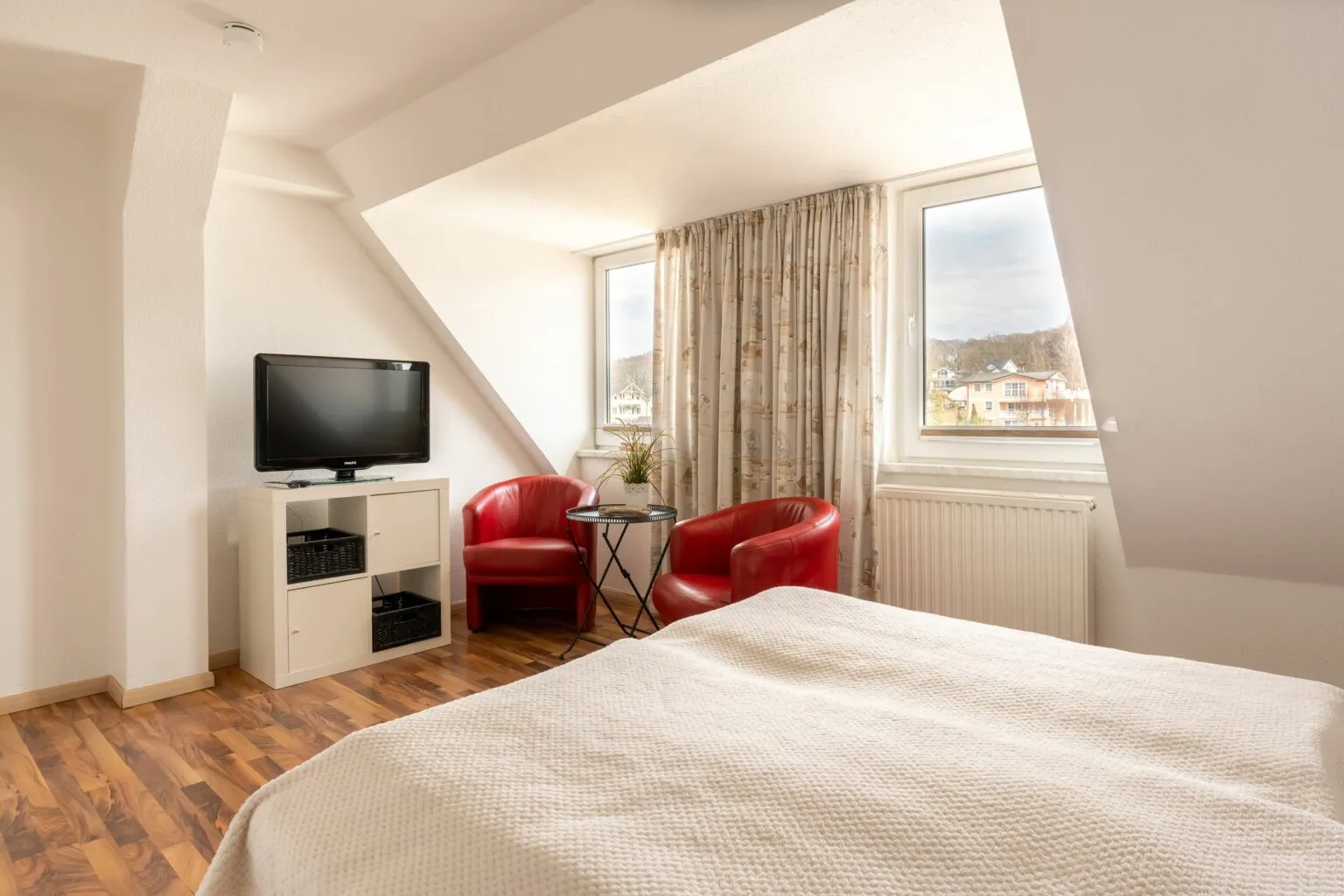 Schlafzimmer Nr. 1 Haus Godewind Binz Fewo 14