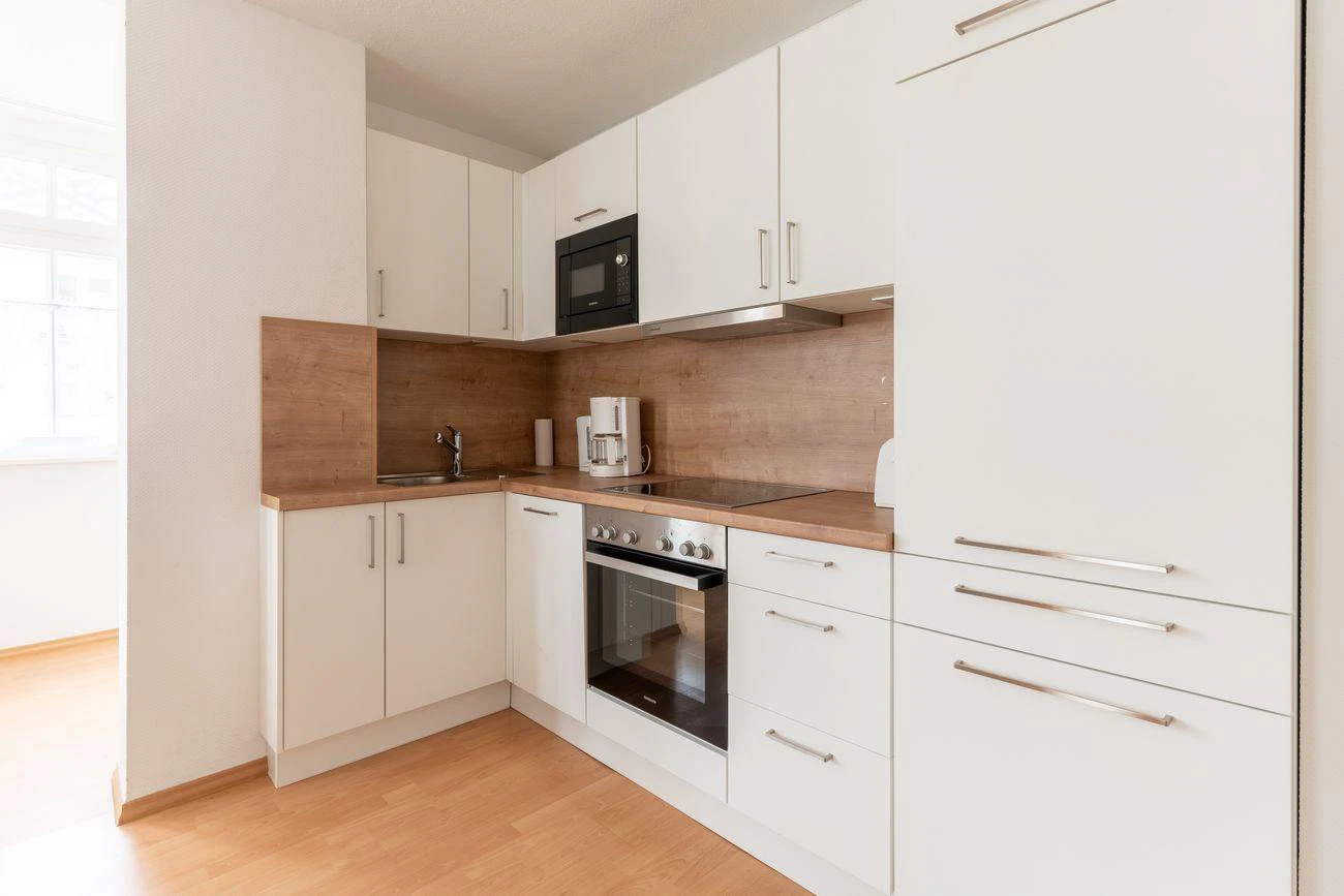 Küche Ferienwohnung 17 Villa Eden Binz