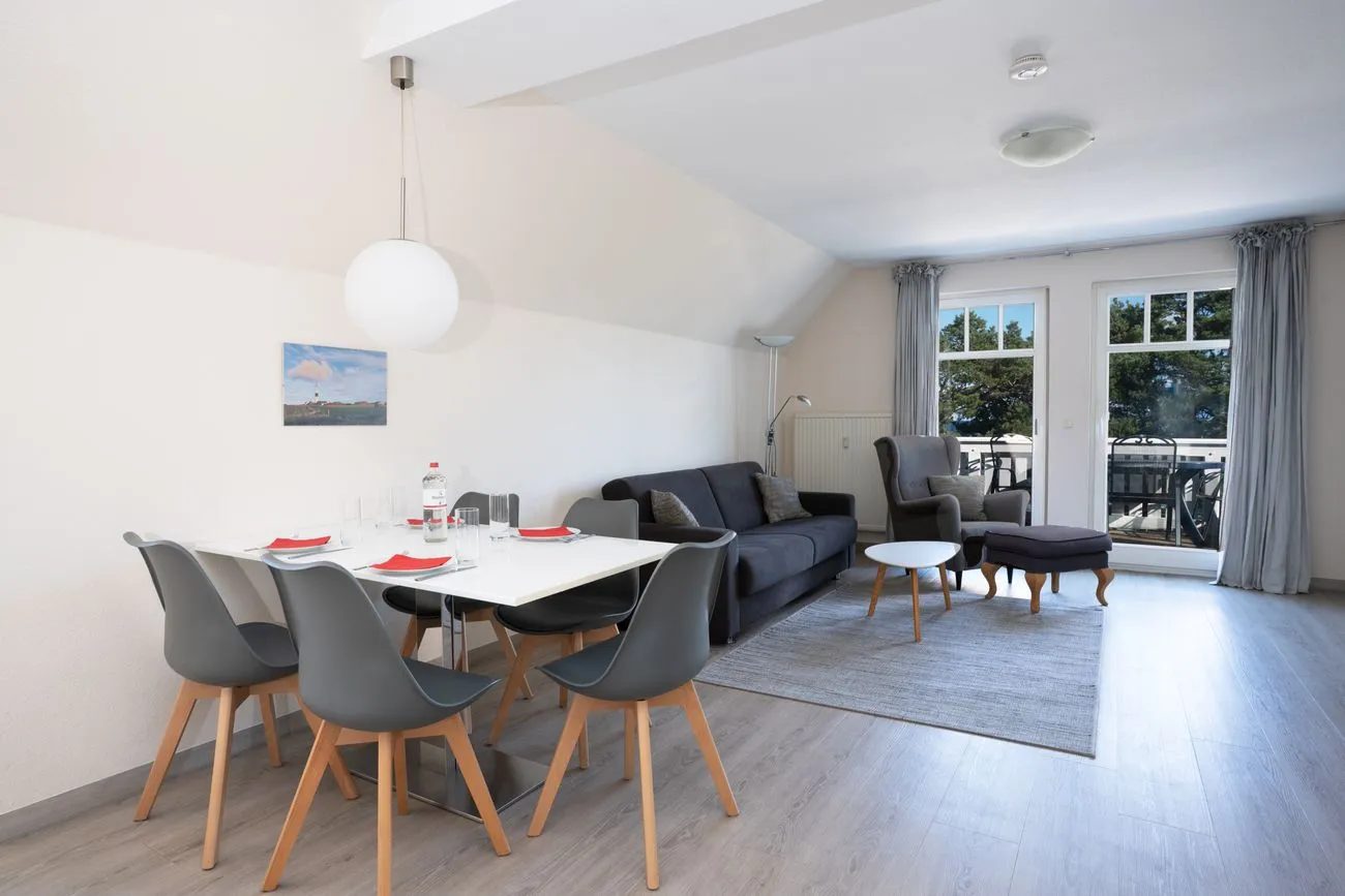 Strandidyll Fewo 16 Binz Wohnbereich