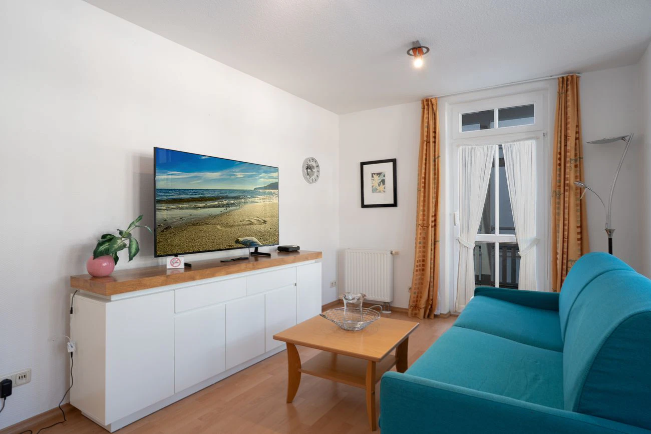 Wohnbereich Ferienwohnung 17 Villa Eden Binz