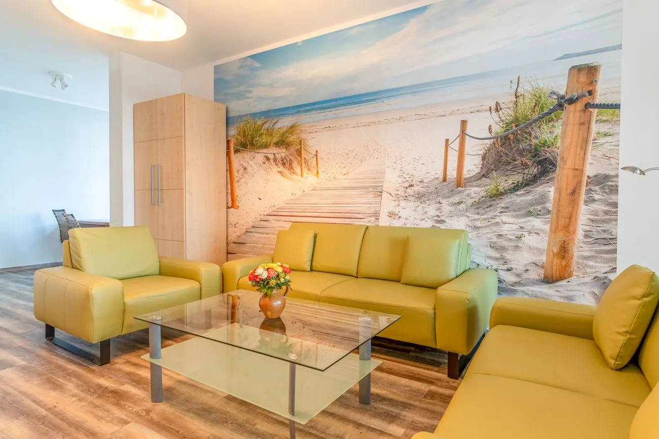 Strandidyll Wohnung 4 3 Wohnbereich Fewo 4 Villa Strandidyll Binz