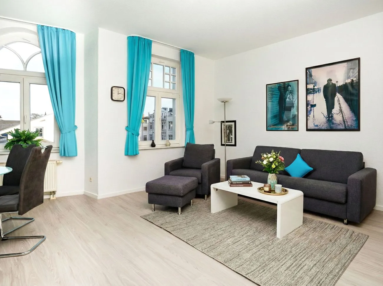 Wohnung 10 Haus Metropol 6 Wohnbereich Ferienwohnung 10 Haus Metropol im Ostseebad Binz