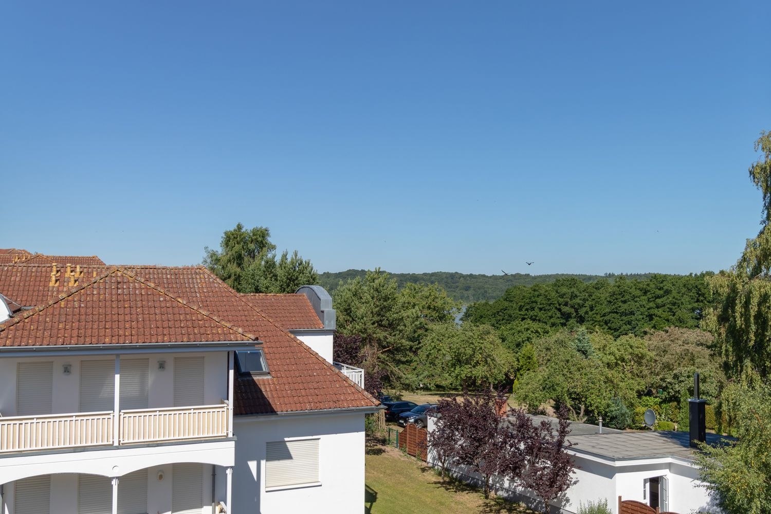 Blick zum See Haus Godewind Binz Fewo 14