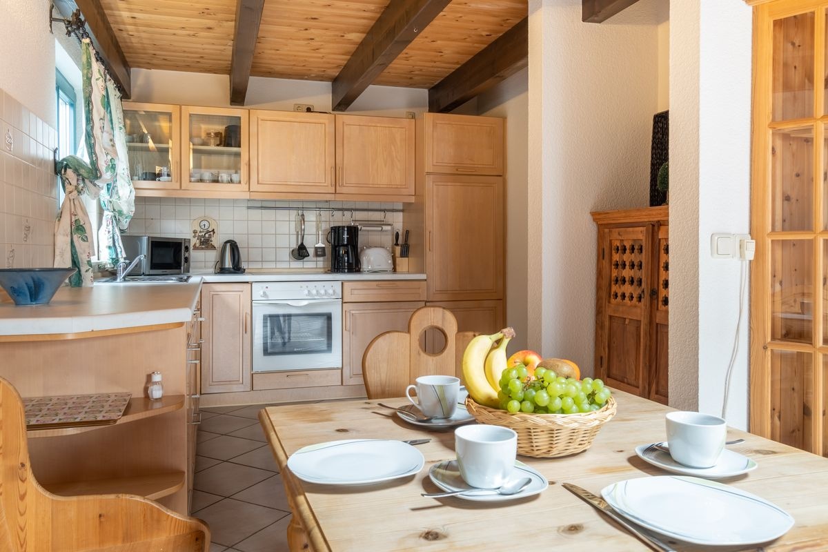 Ferienwohnung Katja Küche / Essbereich