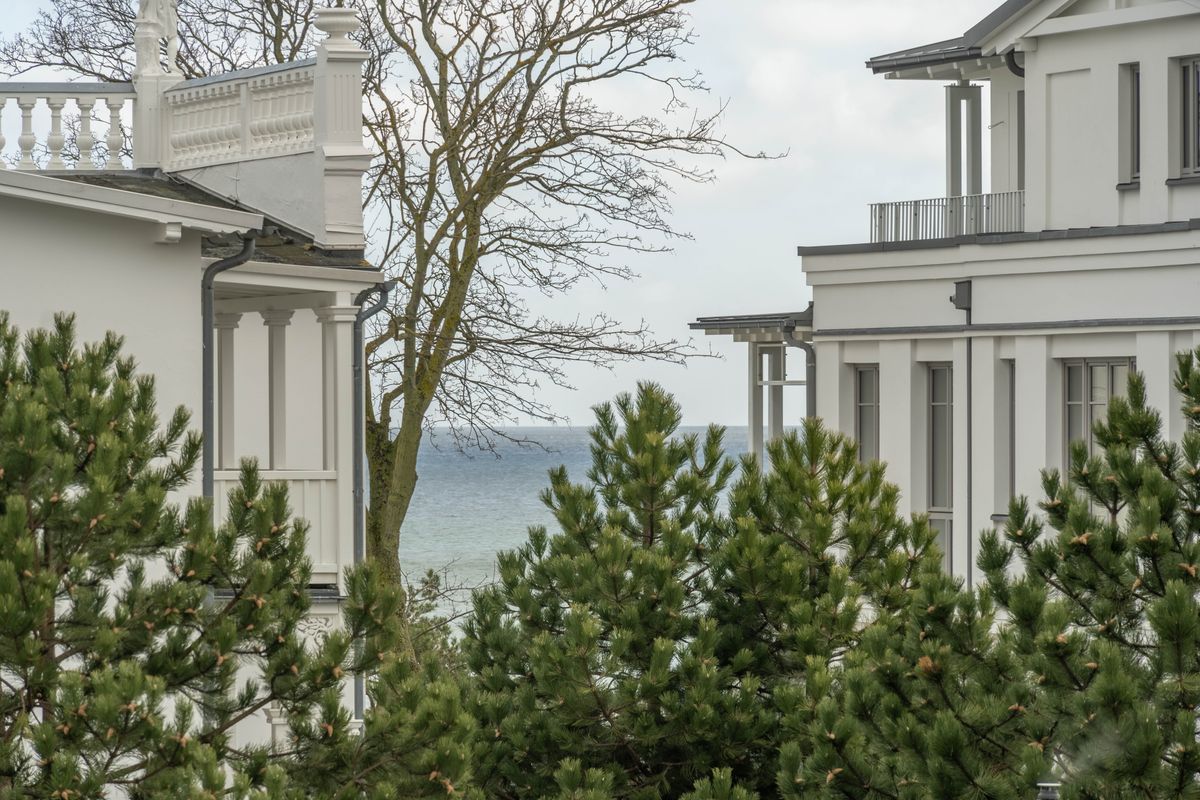 Der Blick zur Ostsee