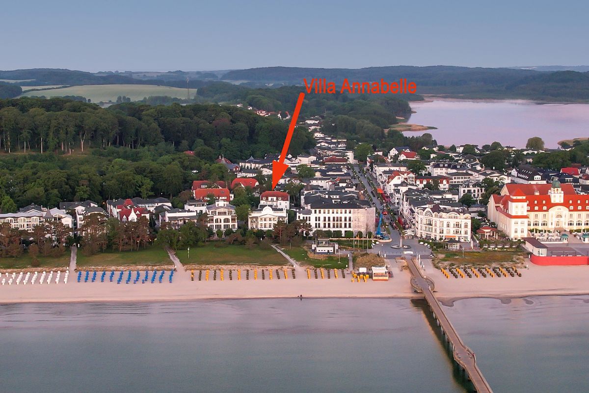 Toplage der Ferienwohnung 