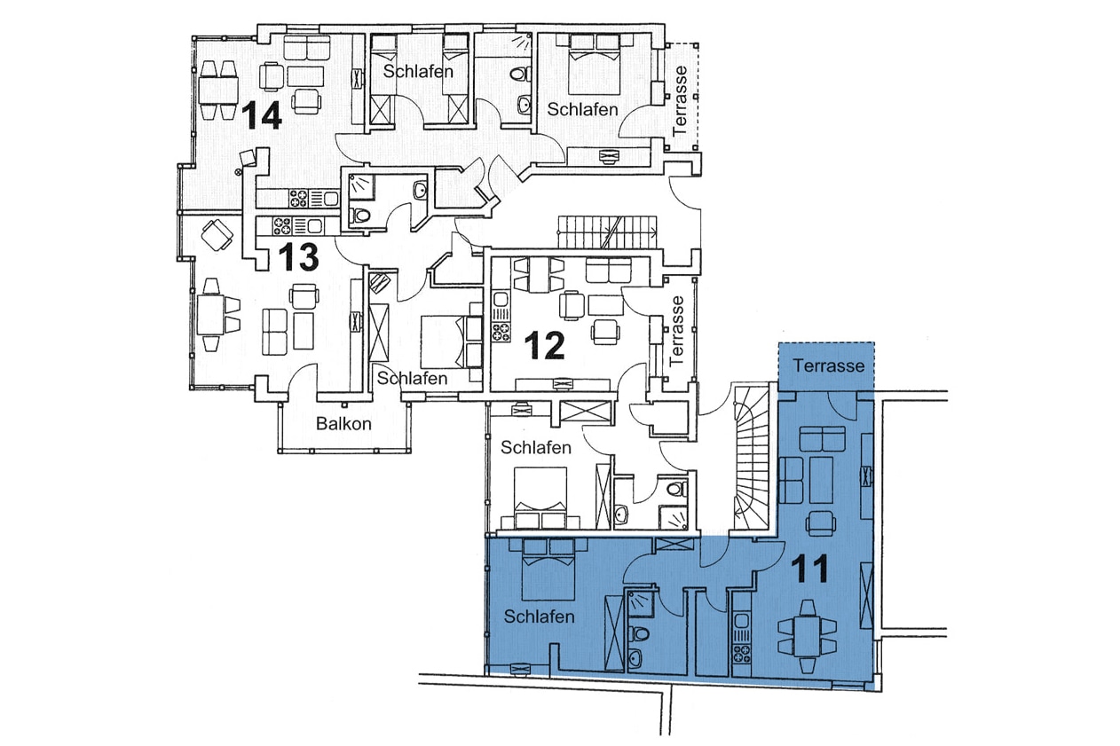 Wohnung 11 Typ 3 Villa Eden 10 Ferienwohnung_Villa_eden-Ostseebad_Binz_Apartment_11_Grundriss