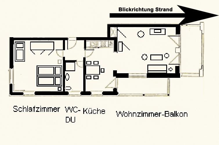 Strandidyll Wohnung 8 10 Grundriss-Typ-3