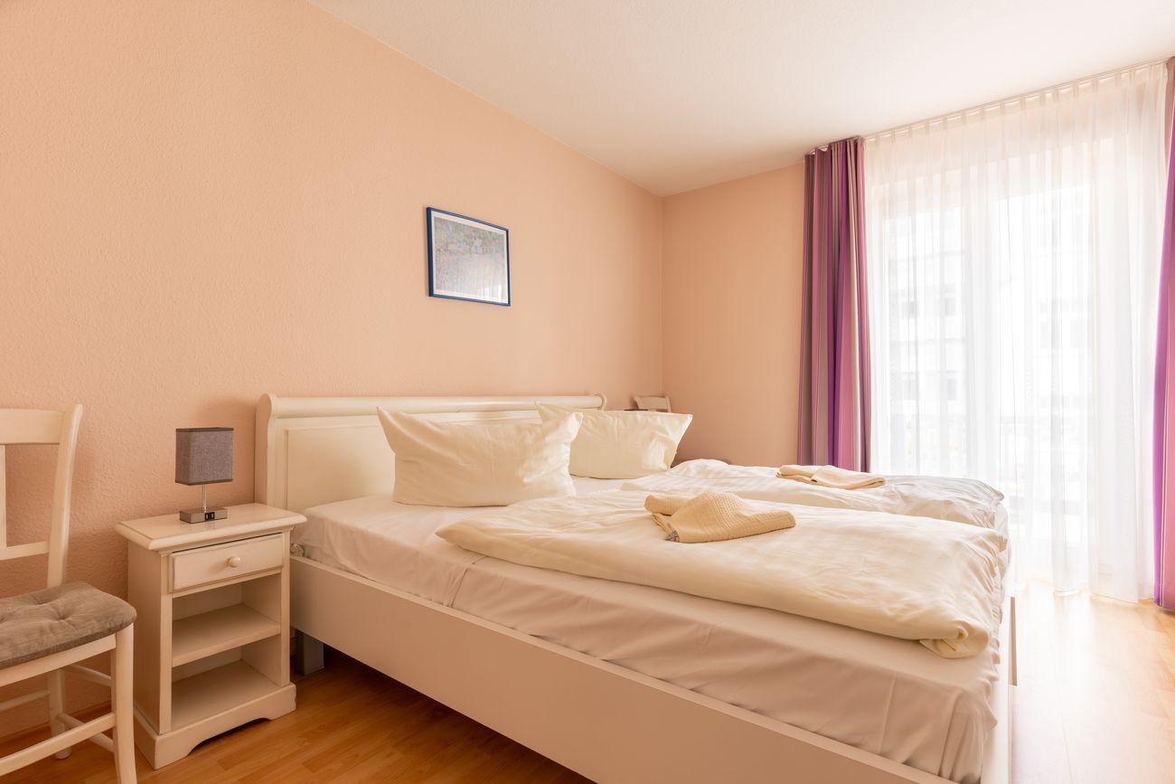 Strandidyll Neubau Wohnung E3 9 Strandidyll Binz Fewo E3 Schlafzimmer