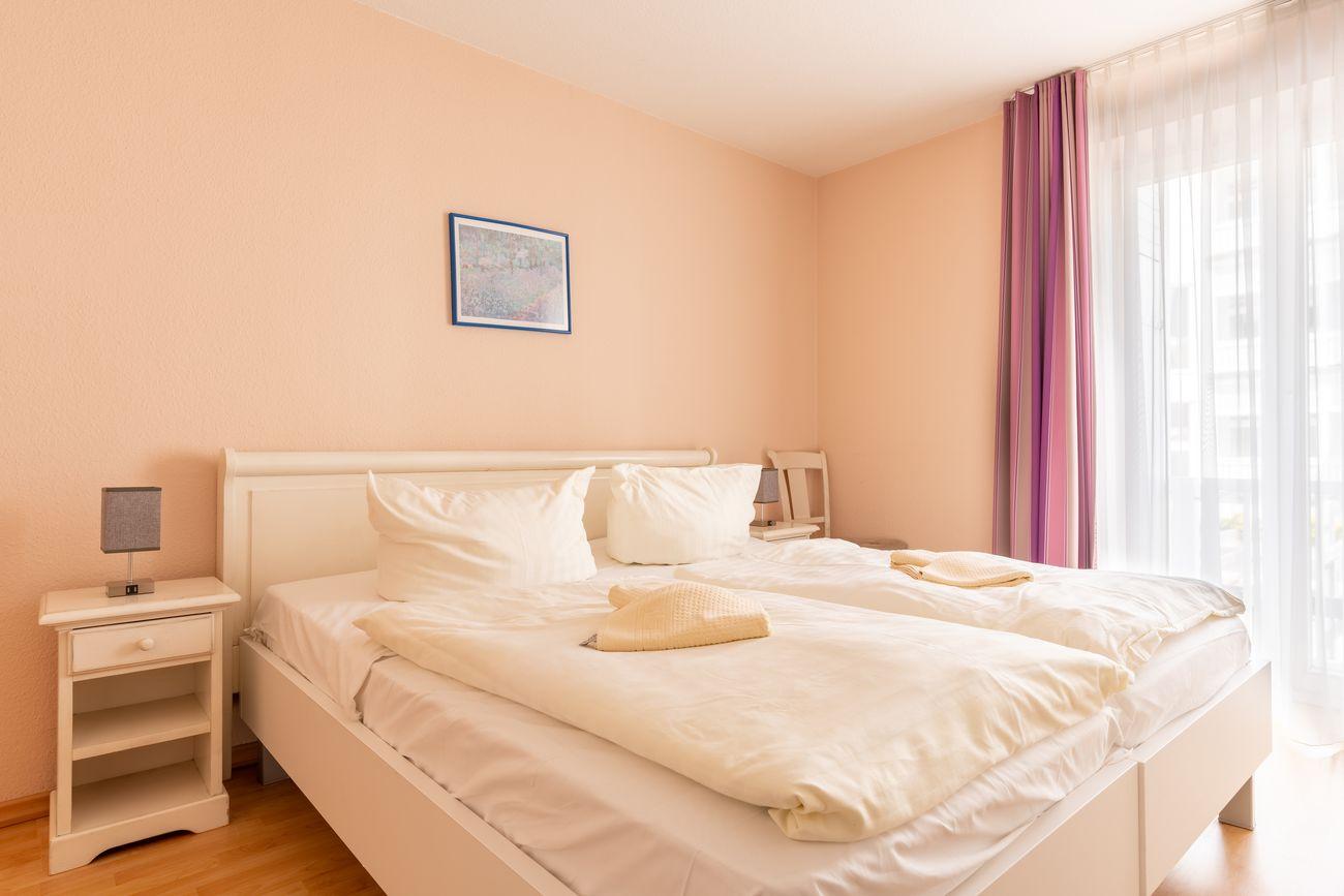 Strandidyll Neubau Wohnung E3 7 Strandidyll Binz Fewo E3 Schlafzimmer