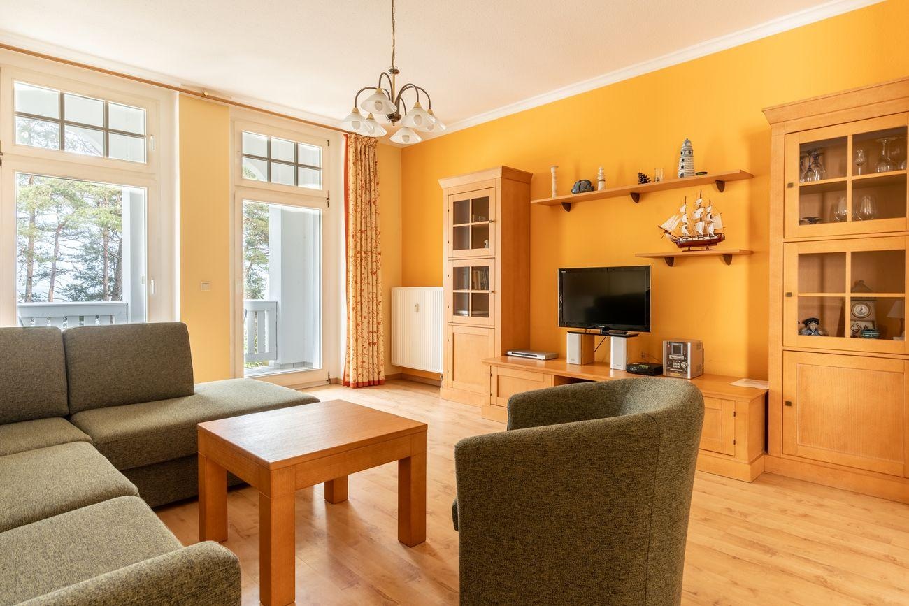 Strandidyll Wohnung 8 5 Wohnbereich Ferienwohnung 8 Villa Strandidyll
