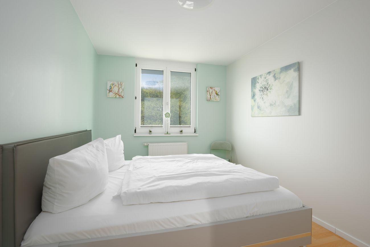 Schlafzimmer Nr. 2 Ferienhaus Ivory Binz Rügen
