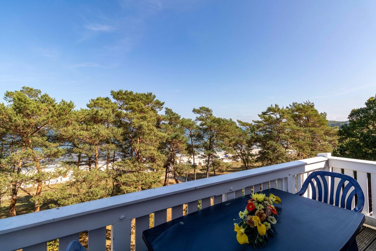 Strandidyll Wohnung 16 5 Villa Strandidyll Fewo 16 Balkon Binz Rügen