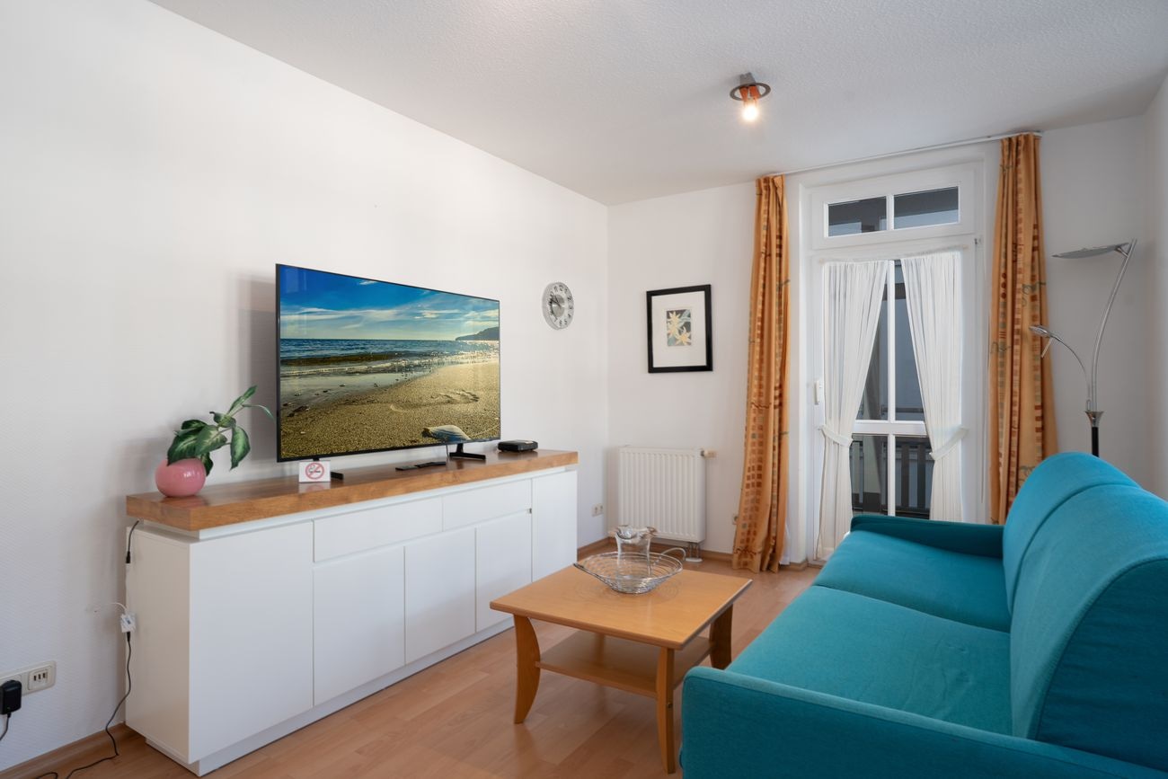 Wohnbereich Ferienwohnung 17 Villa Eden Binz