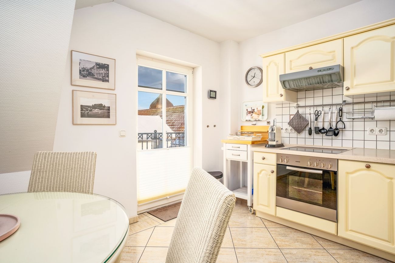 Wohnbereich Ferienwohnung Nordlicht Villa Atlantic