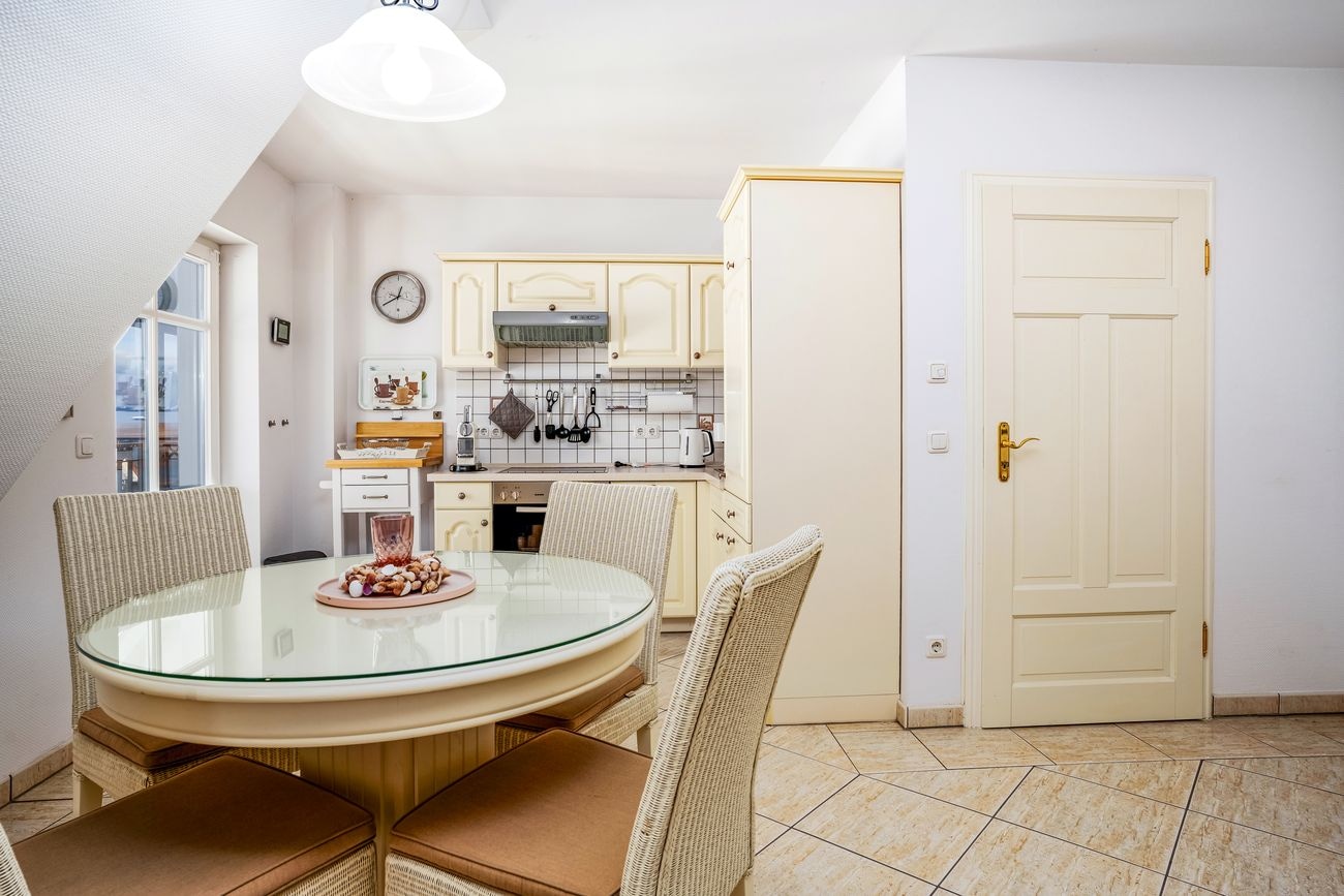 Wohnbereich Ferienwohnung Nordlicht Villa Atlantic