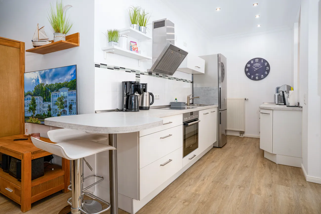 Küche Villa Eden Ferienwohnung 1 in Binz
