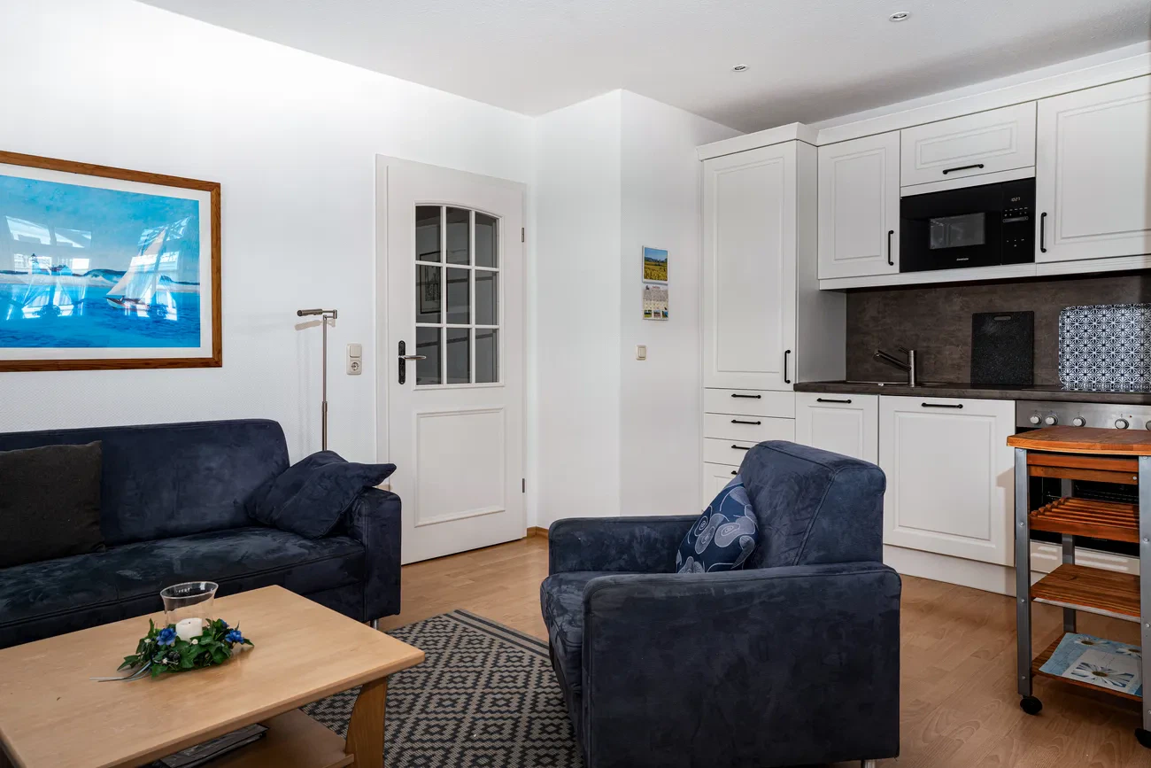 Küche Ferienwohnung 18 Villa Eden Binz