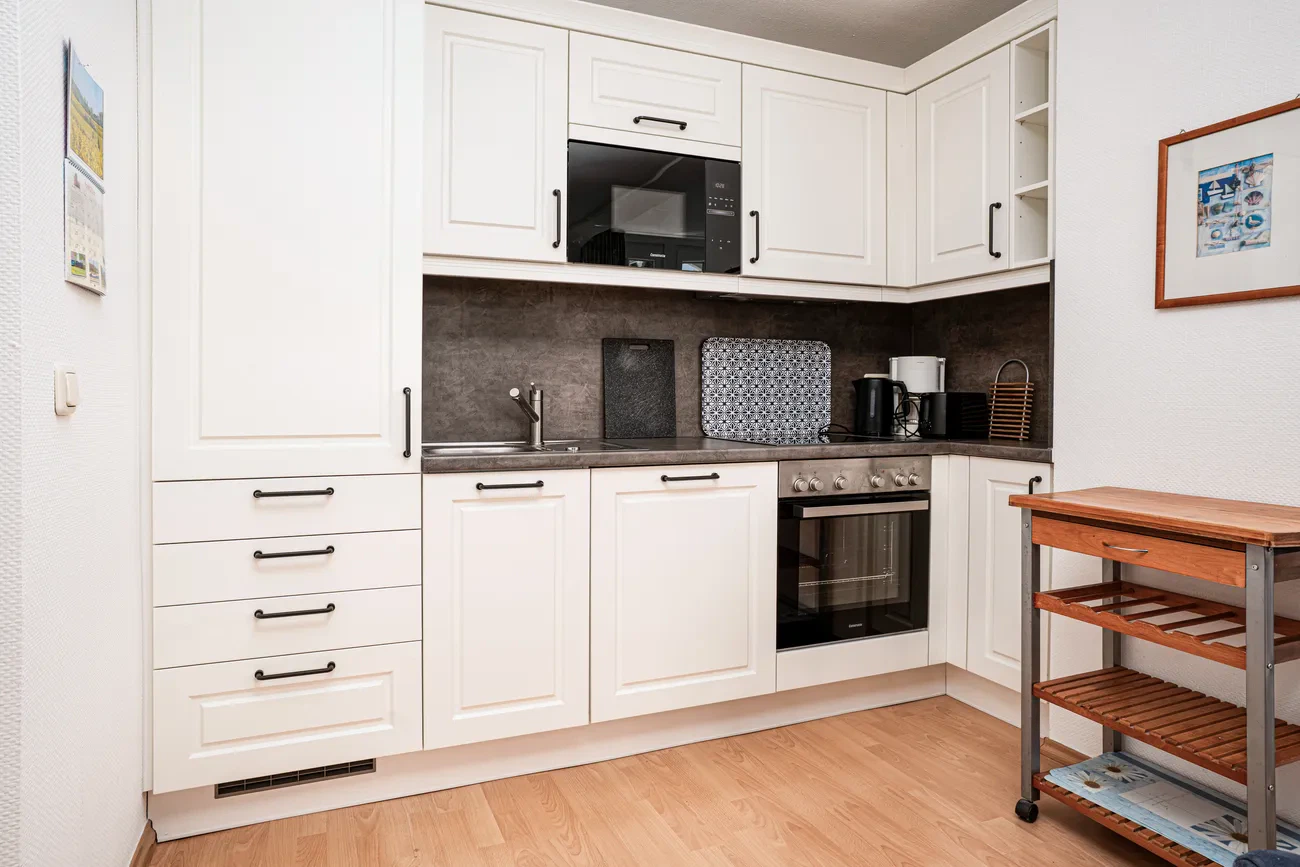 neue Küche Ferienwohnung 18 Villa Eden Binz