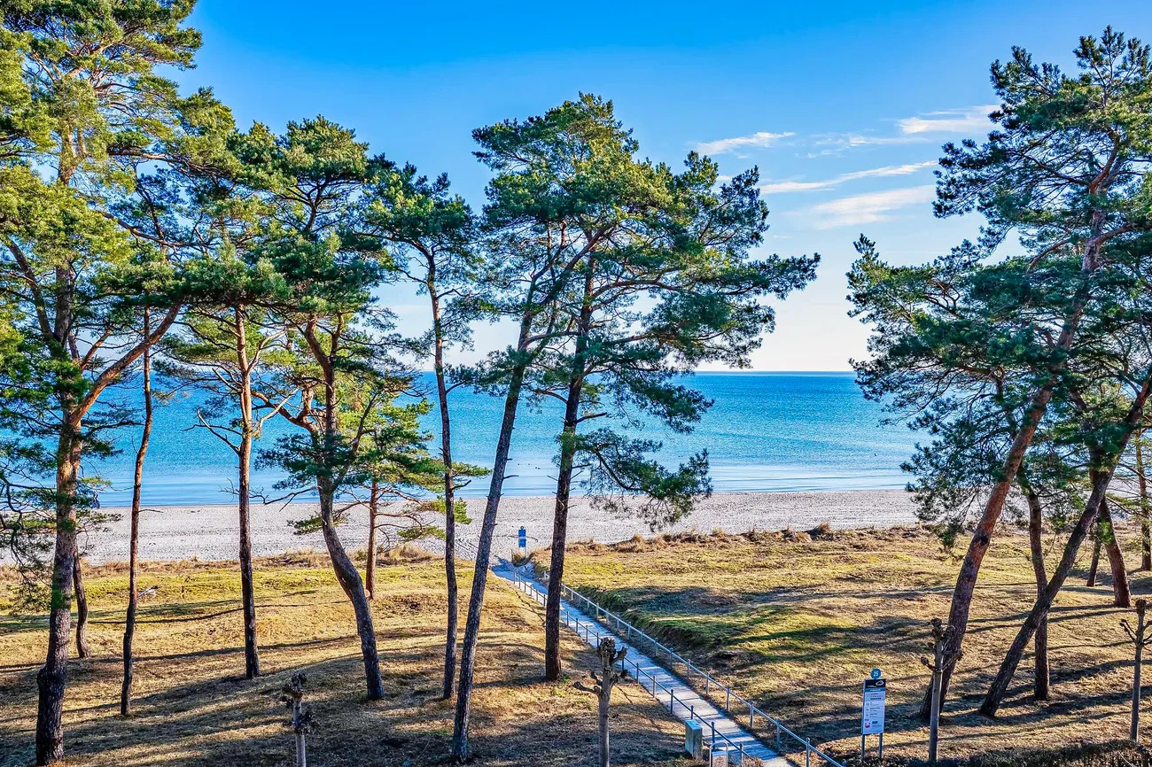 Ausblick Fewo 10 Villa Strandidyll