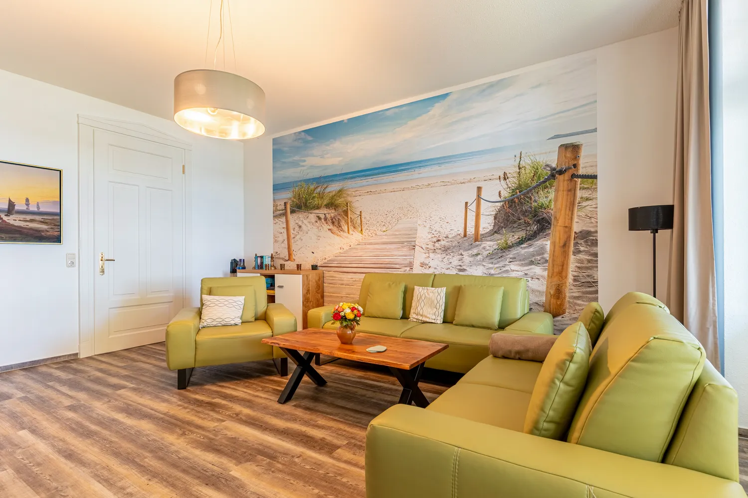 Wohnzimmer Fewo 4 Strandiydyll Binz