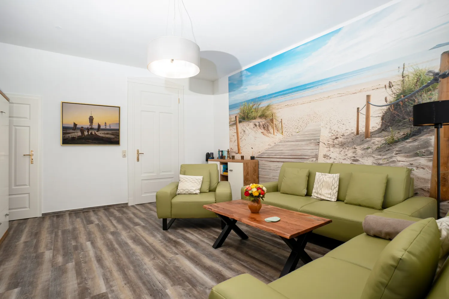 Wohnzimmer Fewo 4 Strandiydyll Binz