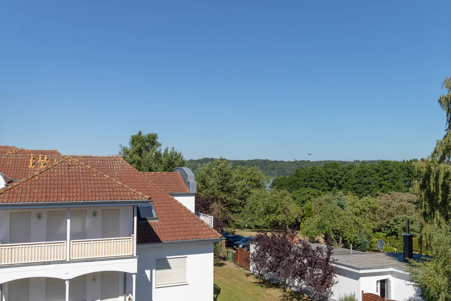 Blick zum See Haus Godewind Binz Fewo 14