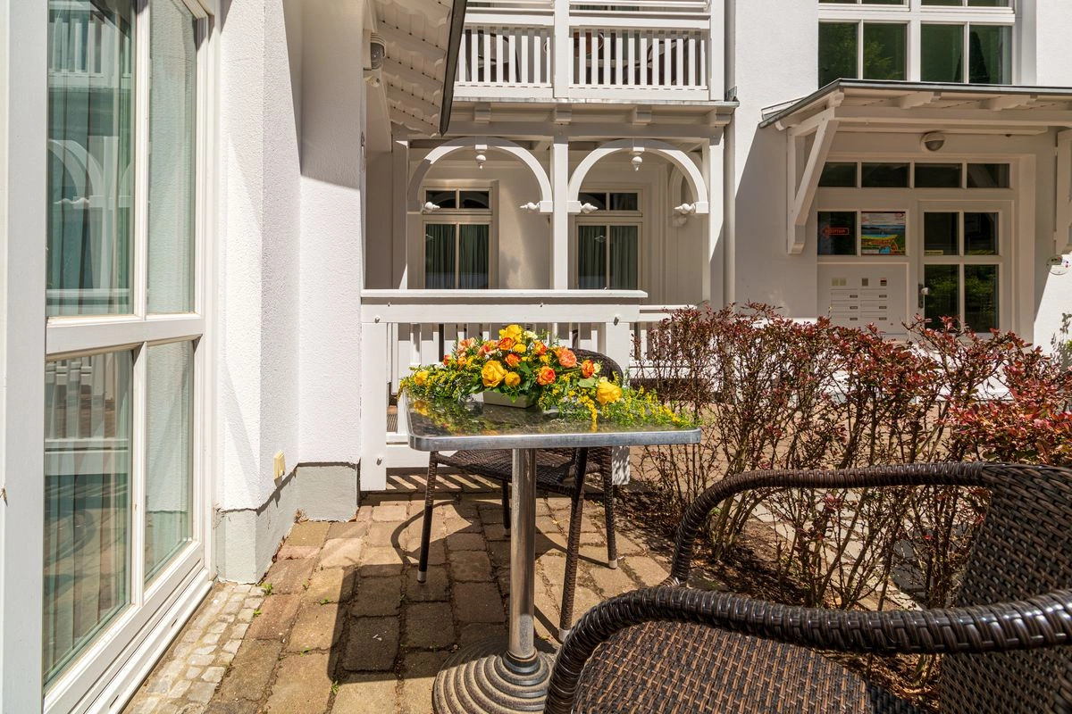 Villa Eden Binz Wohnung 11 Balkon