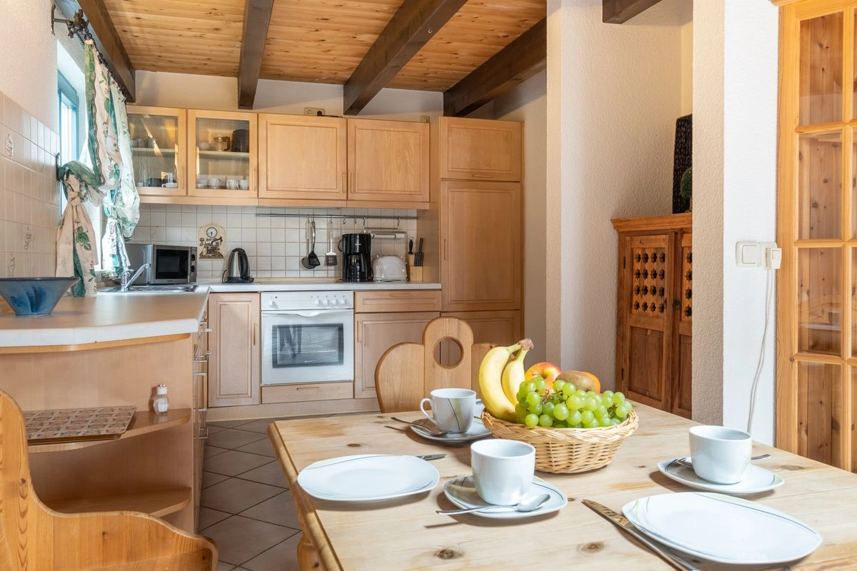 Ferienwohnung Katja Küche / Essbereich