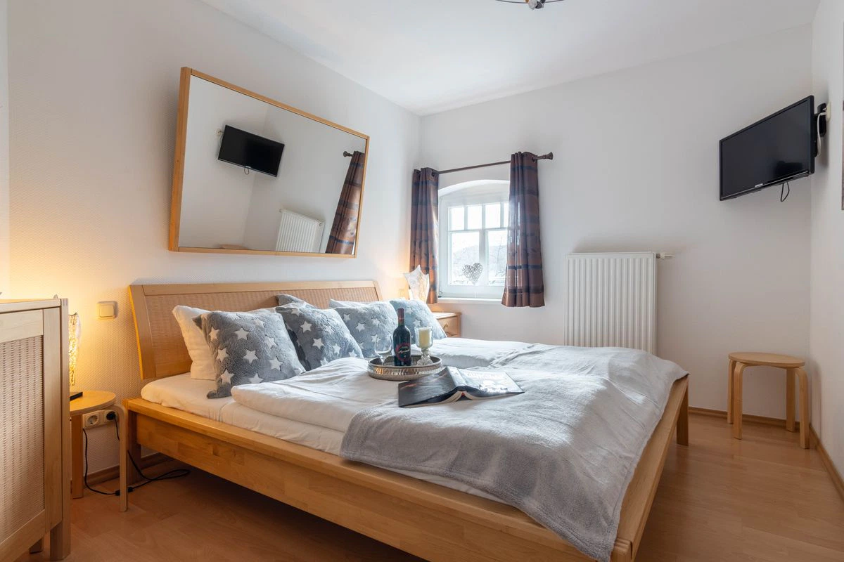 Schlafzimmer 1 Fewo 7 Villa Annabelle Binz