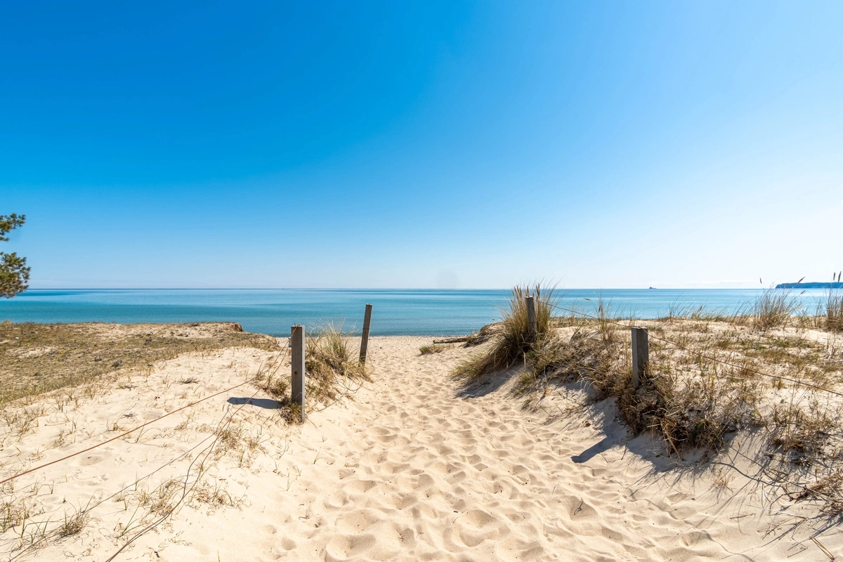 Strandaufgang in Prora auf Rügen