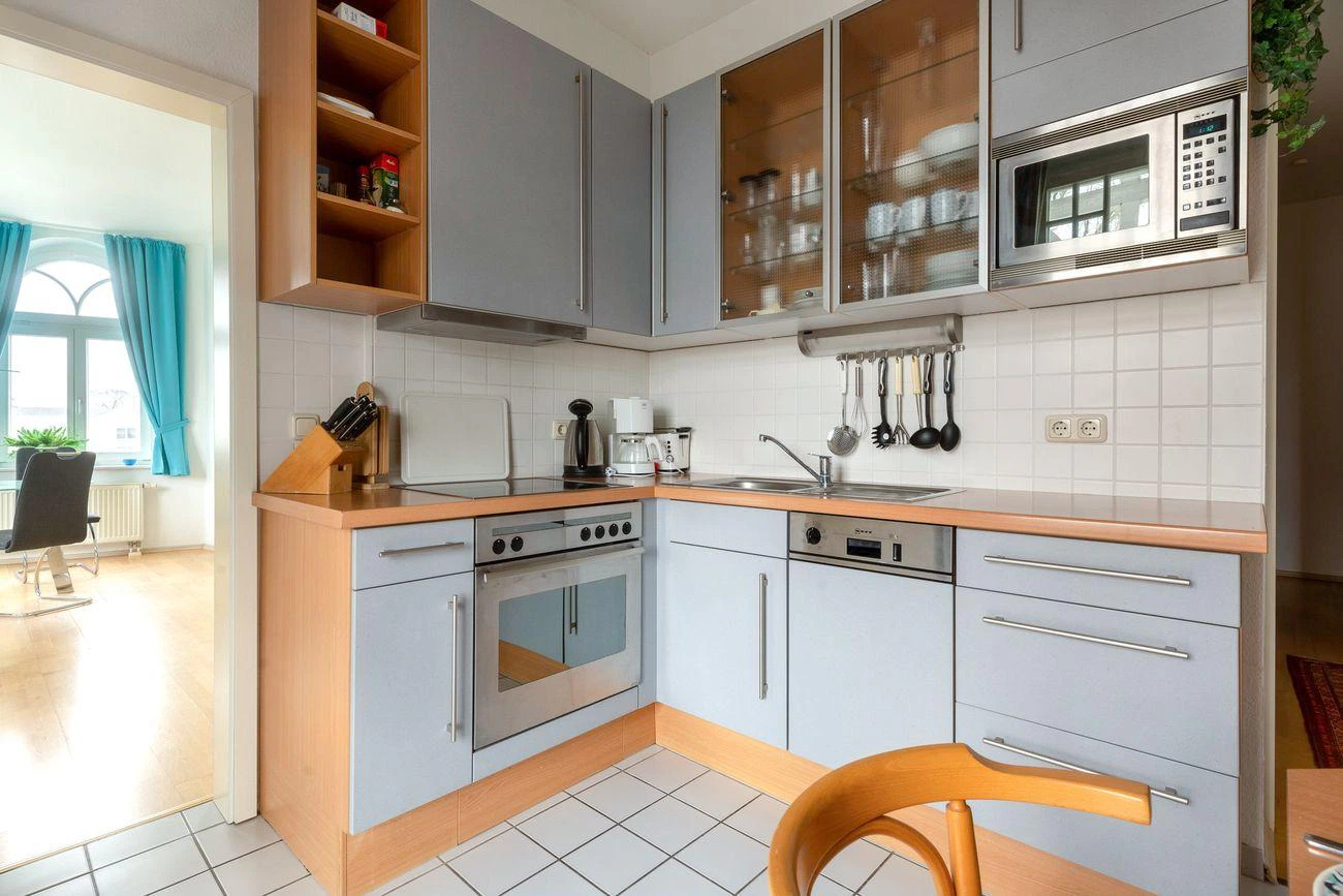 Ferienwohnung 10 Metropol Binz Küche