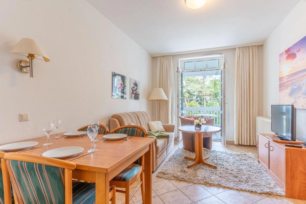 Ferienwohnung 8 Aparthotel Binz 1 Wohnbereich Fewo 8 Aparthotel Binz