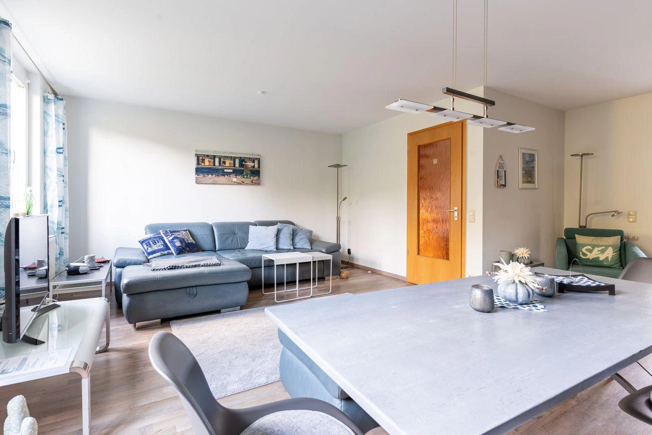 Wohnbereich Ferienhaus Ivory Binz Rügen