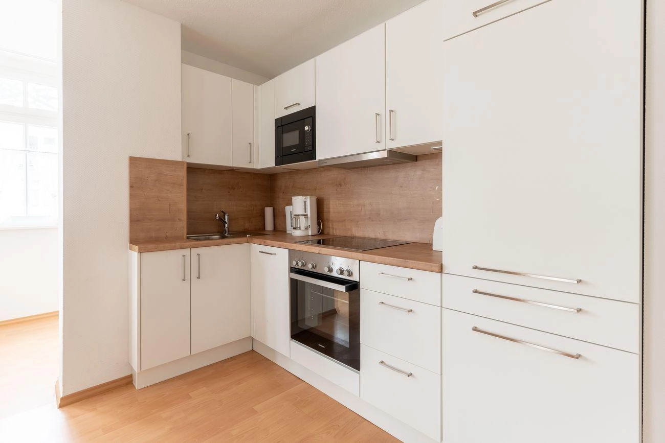 Küche Ferienwohnung 17 Villa Eden Binz