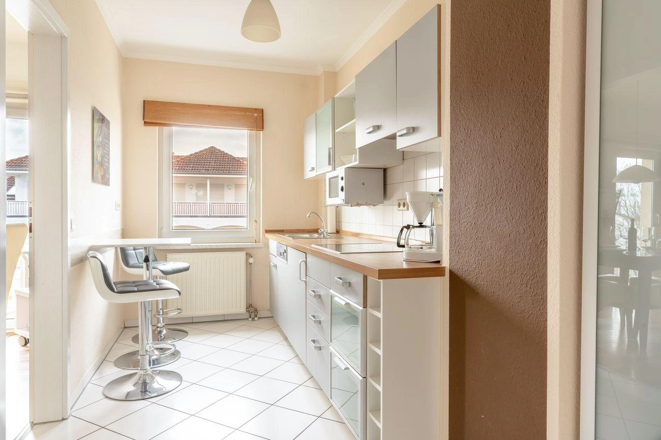 Küche Ferienwohnung 10 im Haus Godewind in Binz