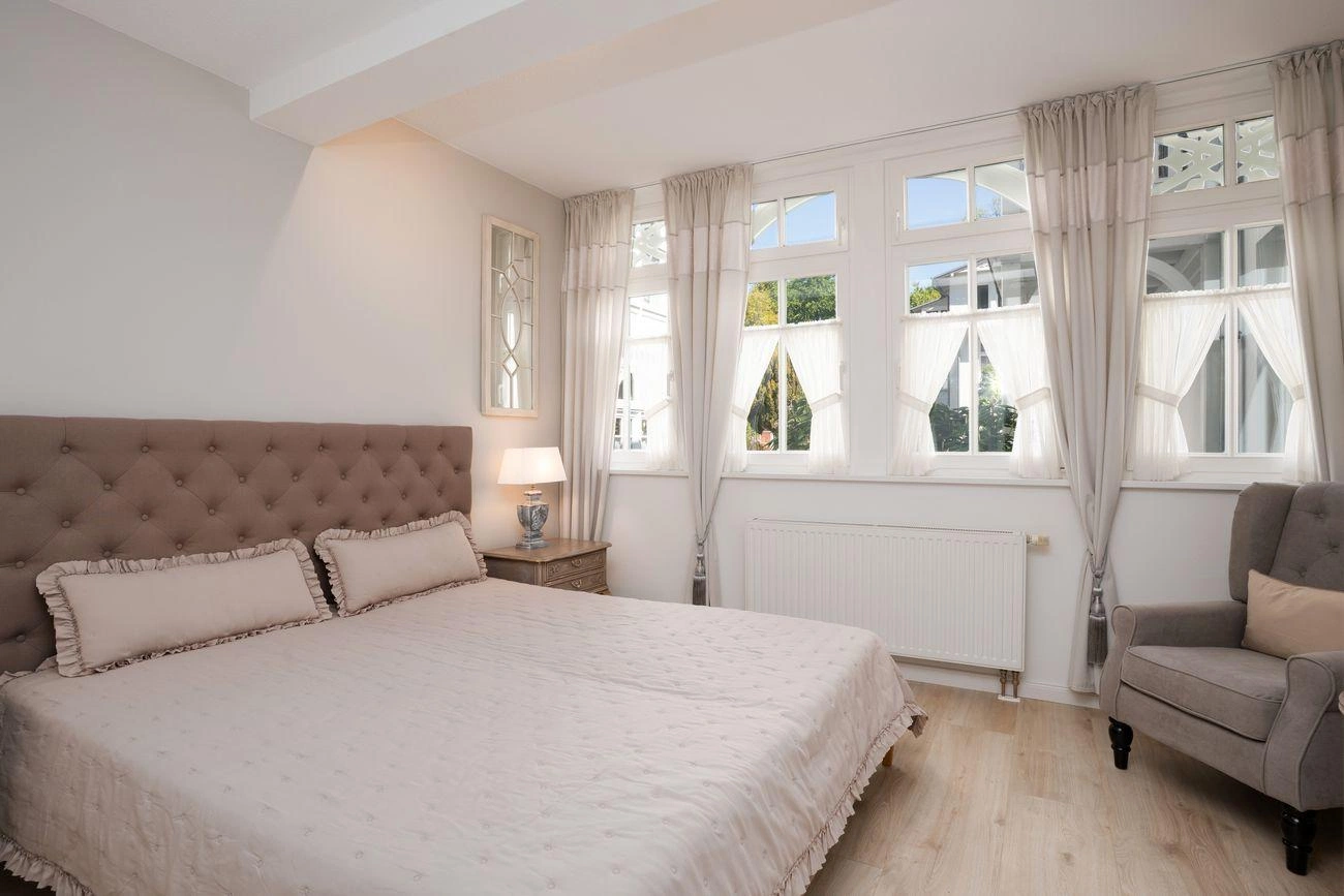 Schlafzimmer Fewo 12 Villa Eden Binz