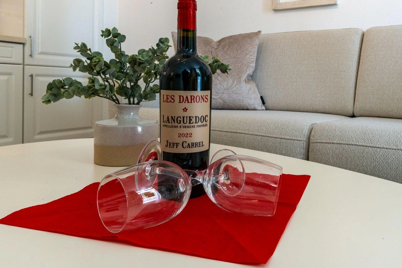 Wohnbereich Fewo 12 Villa Eden Binz