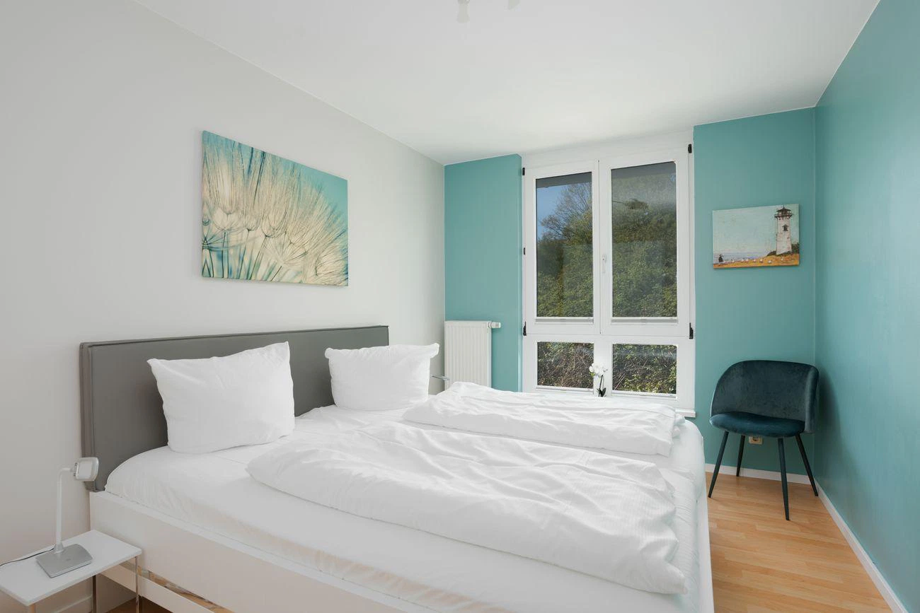 Schlafzimmer Nr. 3Ferienhaus Ivory Binz Rügen