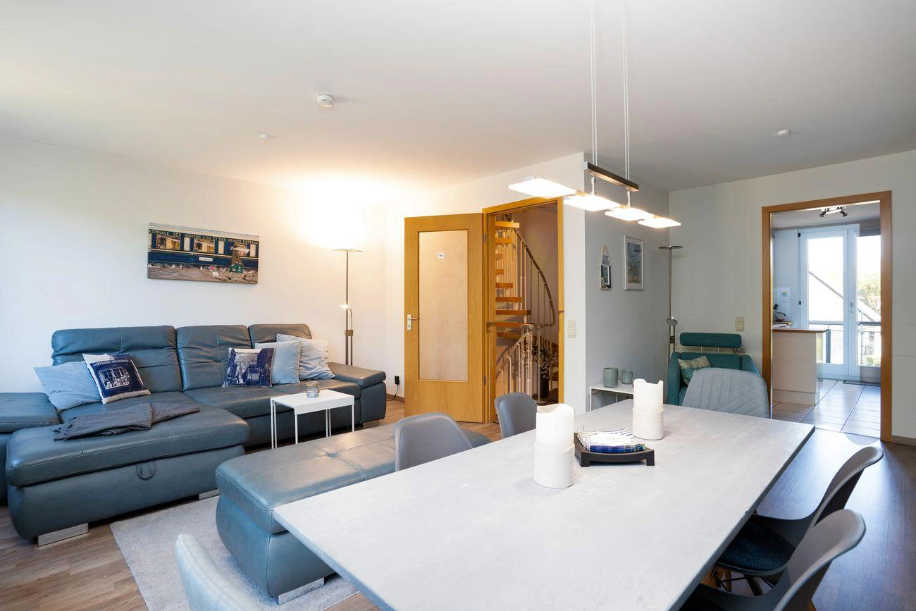 Wohnbereich Ferienhaus Ivory Binz Rügen