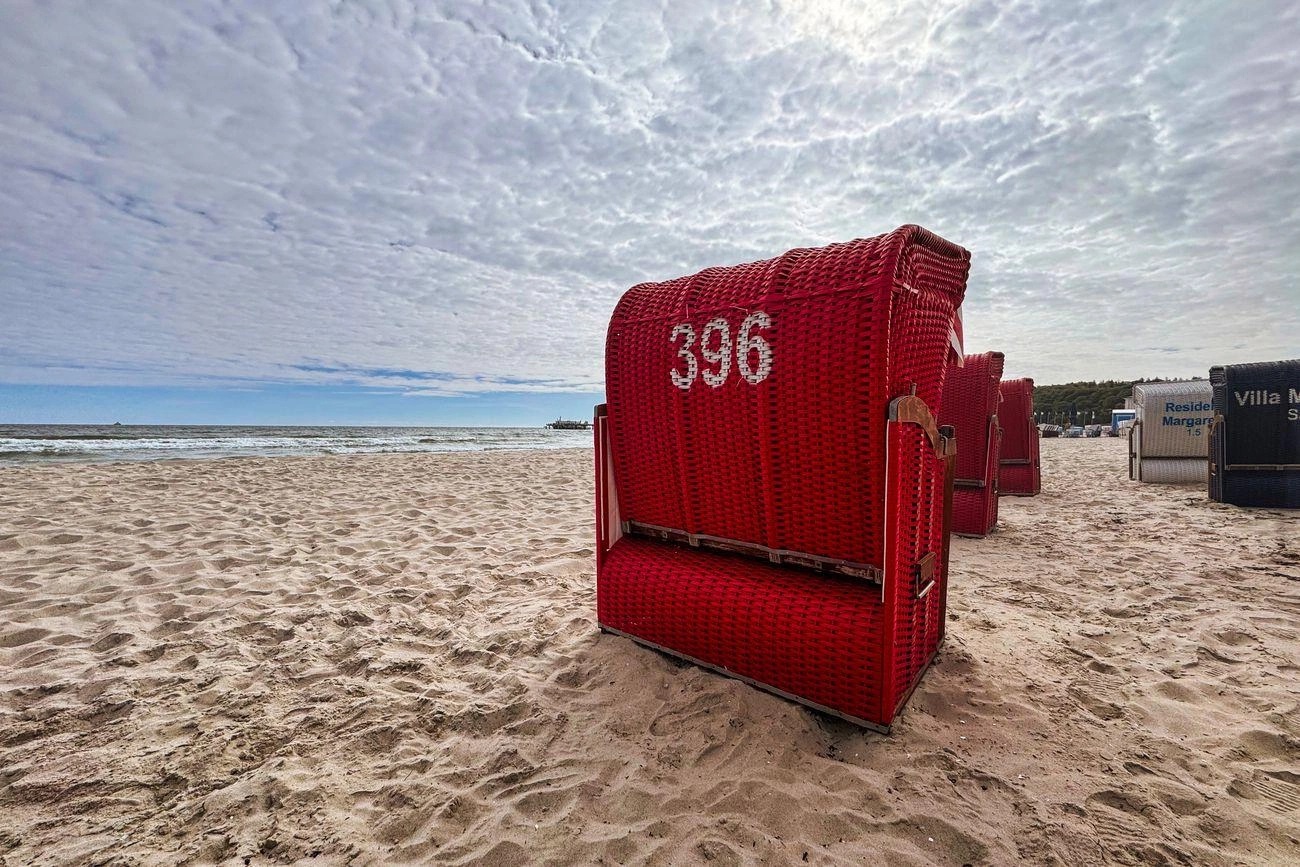 Strandkorb Ferienwohnung 15 Villa Strandidyll Binz