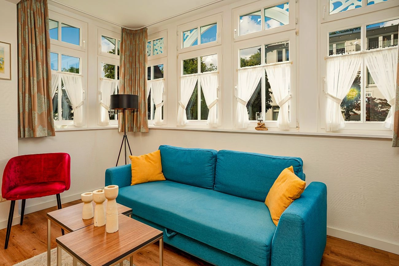 Wohnung 13 Villa Eden Binz 8 Wohn/Essbereich Ferienwohnung 13 Villa Eden Binz