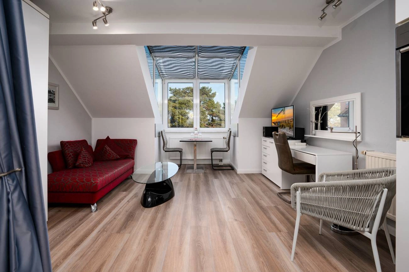 Ferienwohnung 15 Villa Strandidyll Binz Wohnbereich