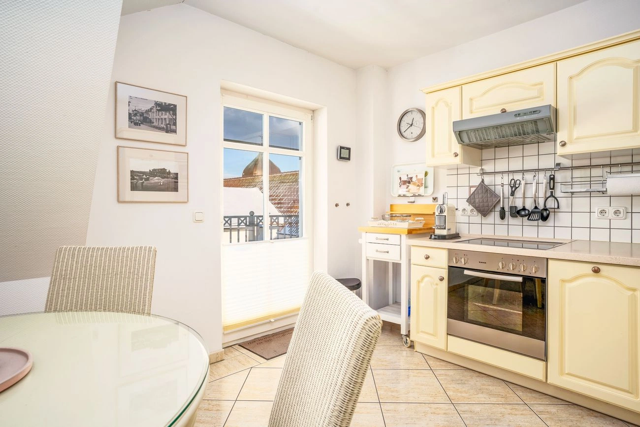 Wohnbereich Ferienwohnung Nordlicht Villa Atlantic