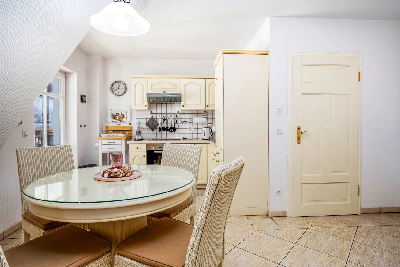 Wohnbereich Ferienwohnung Nordlicht Villa Atlantic