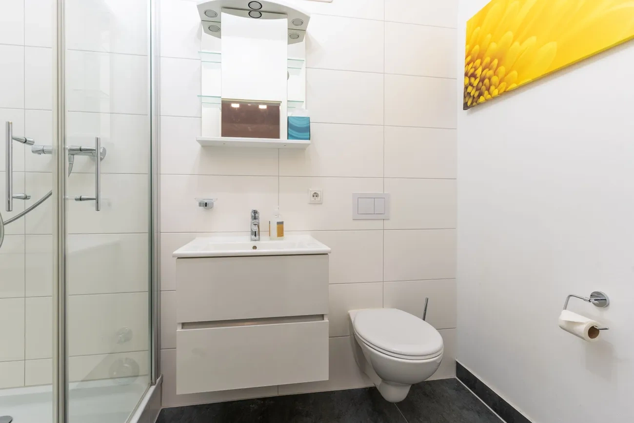 Duschbad Fewo 10 Villa Strandidyll