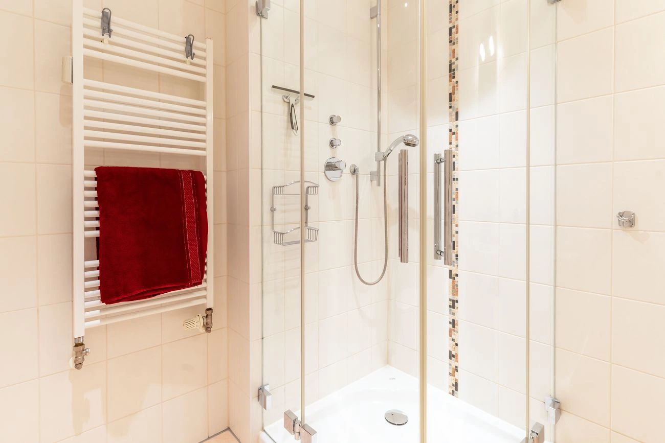 Ferienwohnung 8 Residenz am Kurpark 15 Duschbad Fewo 8 Residenz am Kurpark